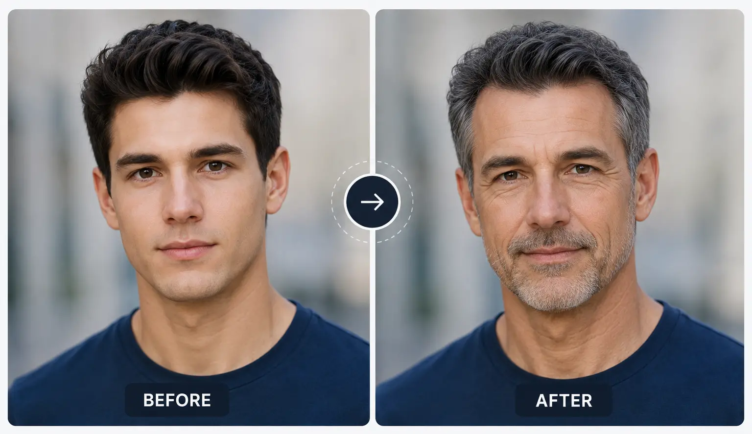 AI age progression online free - see your future self
