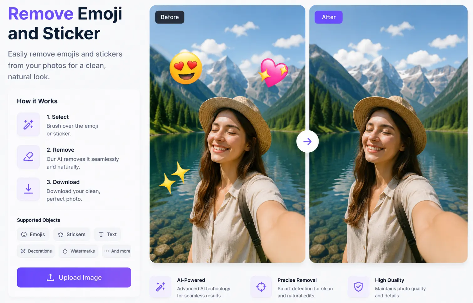 Remove Emoji from Photo