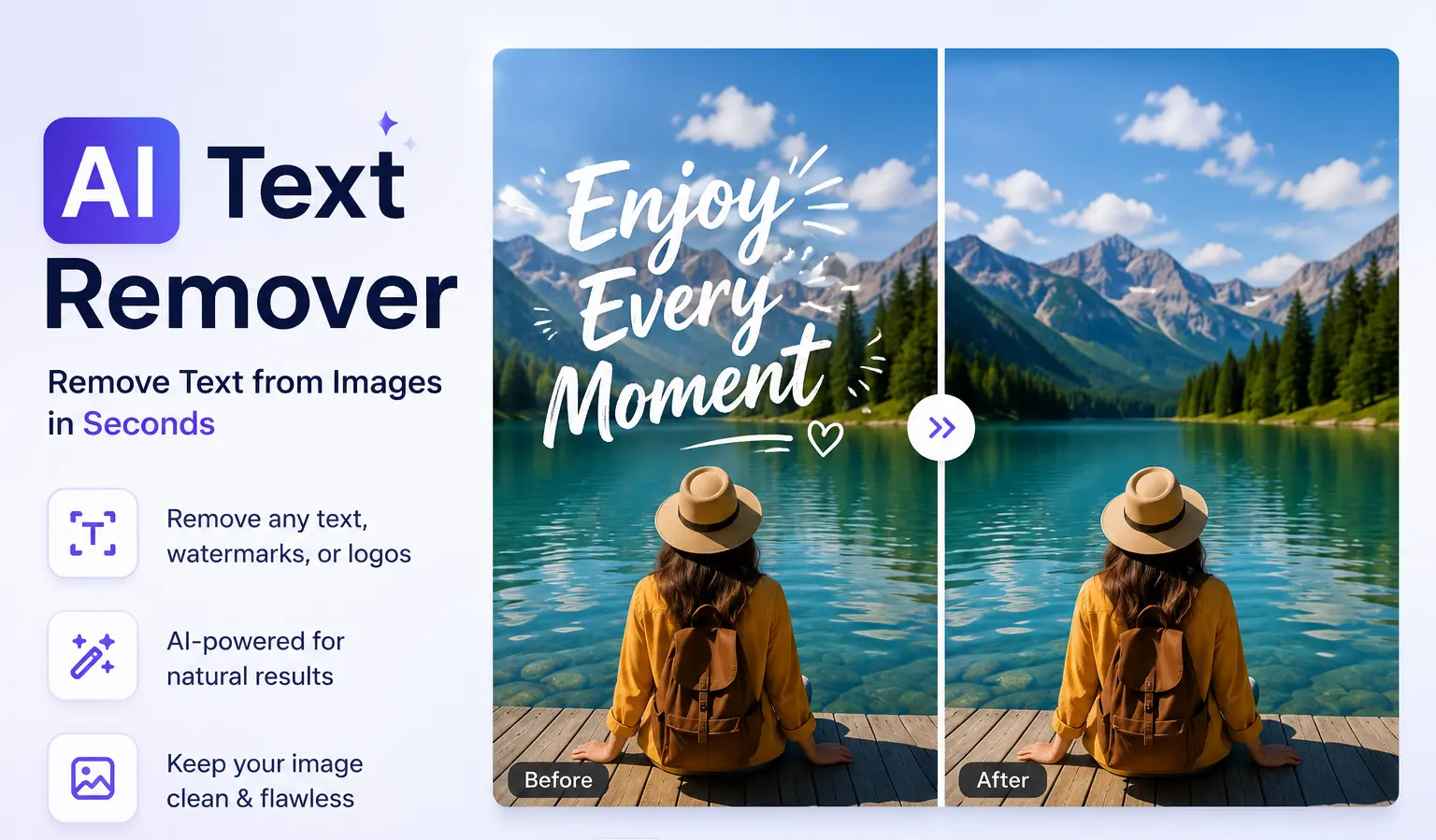 Remove text from Photo